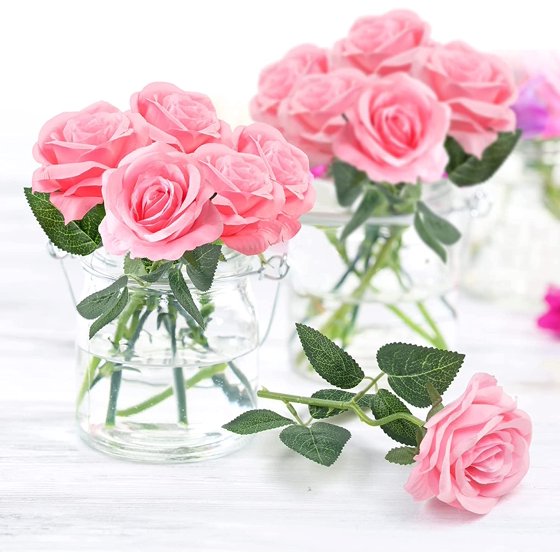 DIY Poke-in Flower Bouquet Craft Kit for Women – Mess-Free Art & Sewing Activity, Perfect Handmade Gift